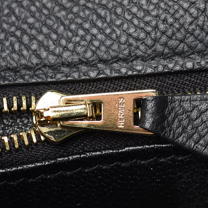 Hermes Epsom Kelly Sellier 28 Black 15 of 37
