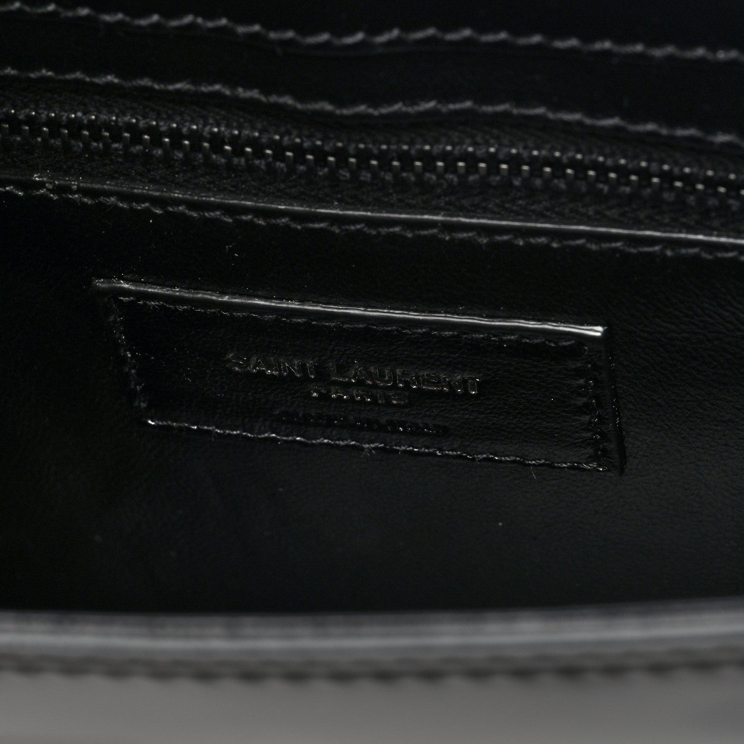 Saint Laurent Patent Le 5 A 7 Monochrome Hobo Black 6 of 9