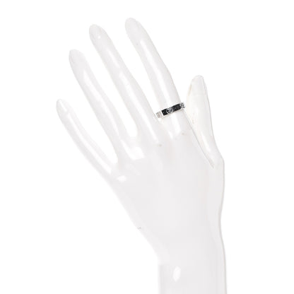 Gucci 18K White Gold 4mm Icon Thin Band Ring 6 2 of 5