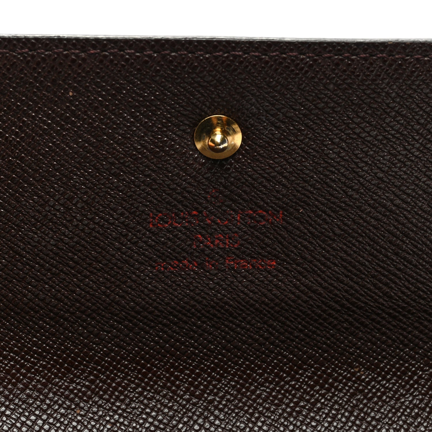 Louis Vuitton Damier Ebene Sarah Wallet 6 of 11