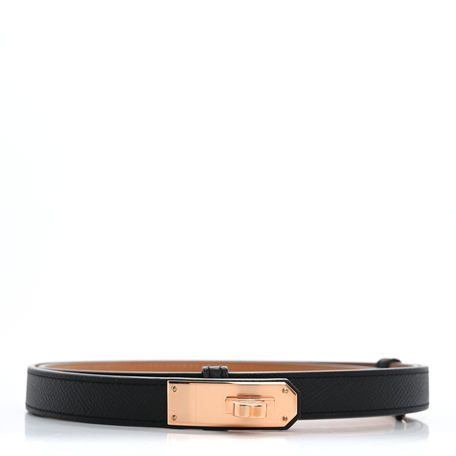 Hermes Epsom Kelly Belt Black 1 of 7