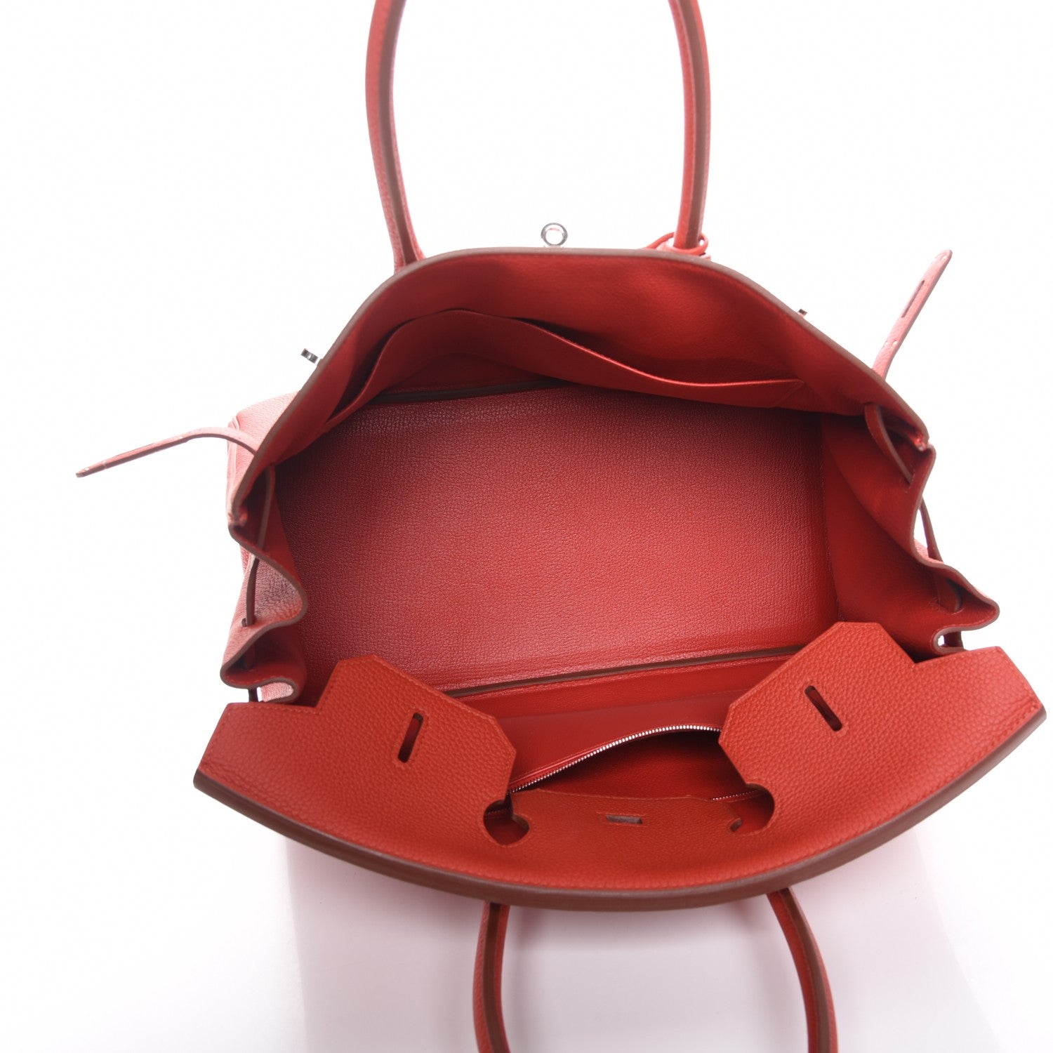 Hermes Togo Birkin 35 Vermillion 7 of 24