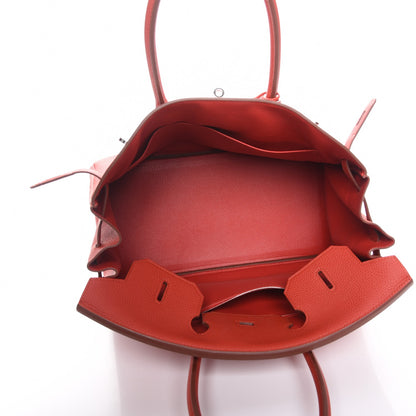 Hermes Togo Birkin 35 Vermillion 7 of 24