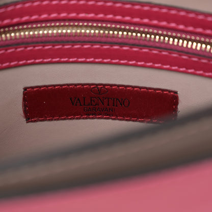 Valentino Garavani Nappa Rockstud Wristlet Clutch Fuxia 7 of 11