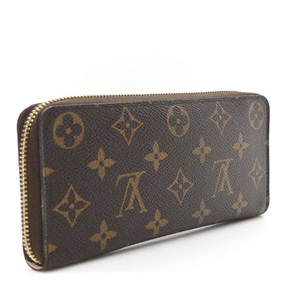 Louis Vuitton Monogram Clemence Wallet Rose Ballerine 3 of 7