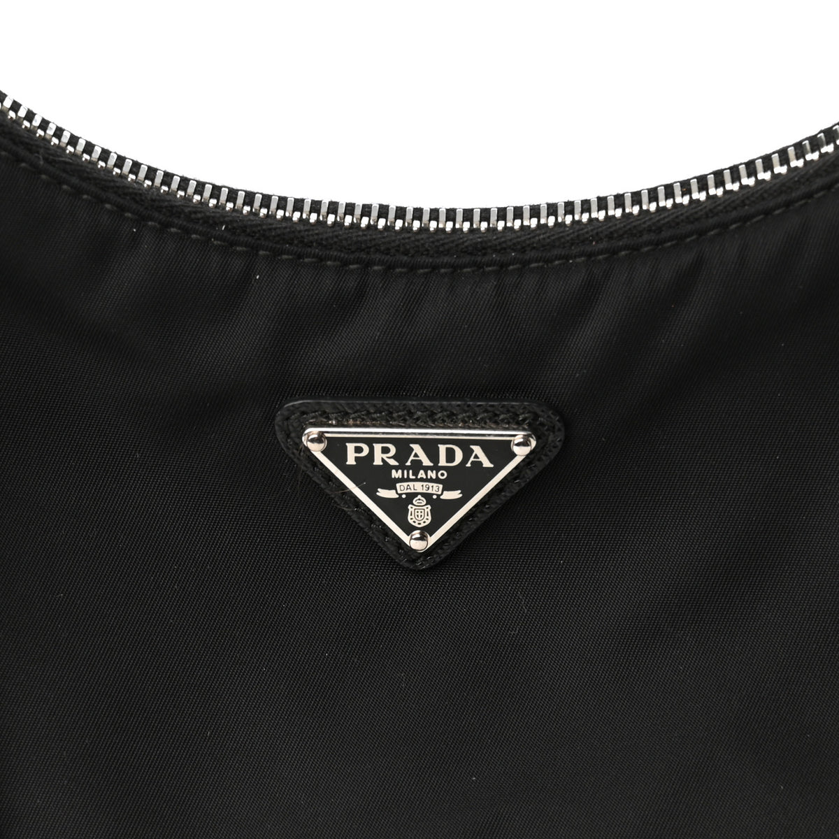 Prada Re-Nylon Saffiano Re-Edition 2005 Shoulder Bag Black 7 of 9