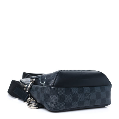 Louis Vuitton Damier Graphite World Map Avenue Sling Backpack 4 of 9