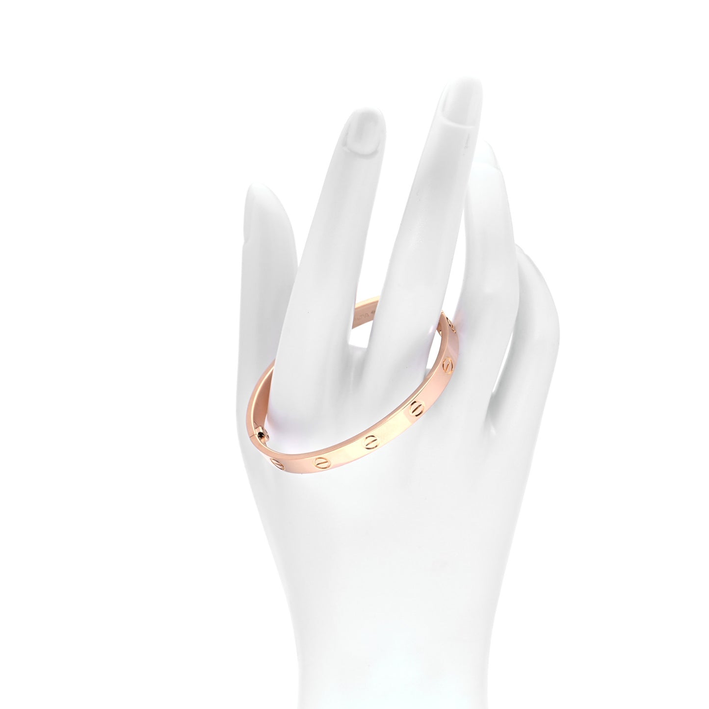 18K Pink Gold LOVE Bracelet 16