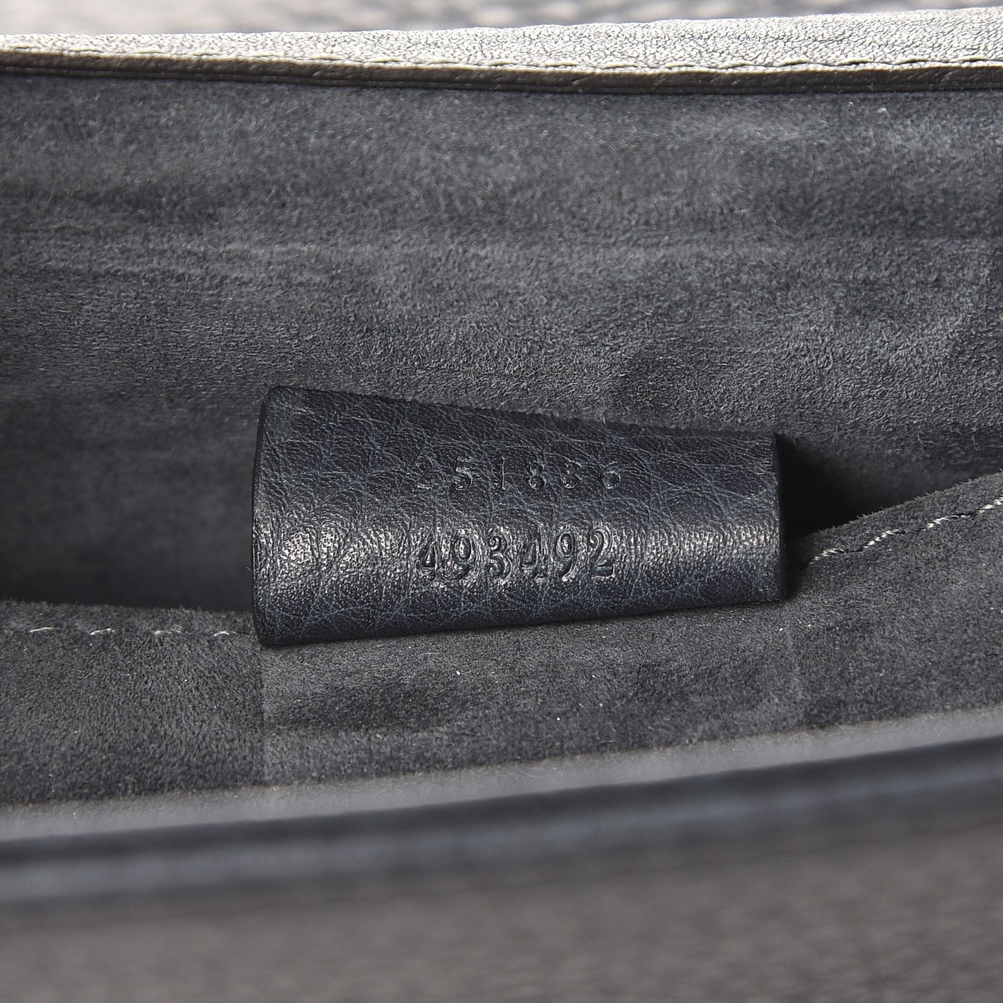 Pebbled Calfskin 1973 Continental Clutch Blue