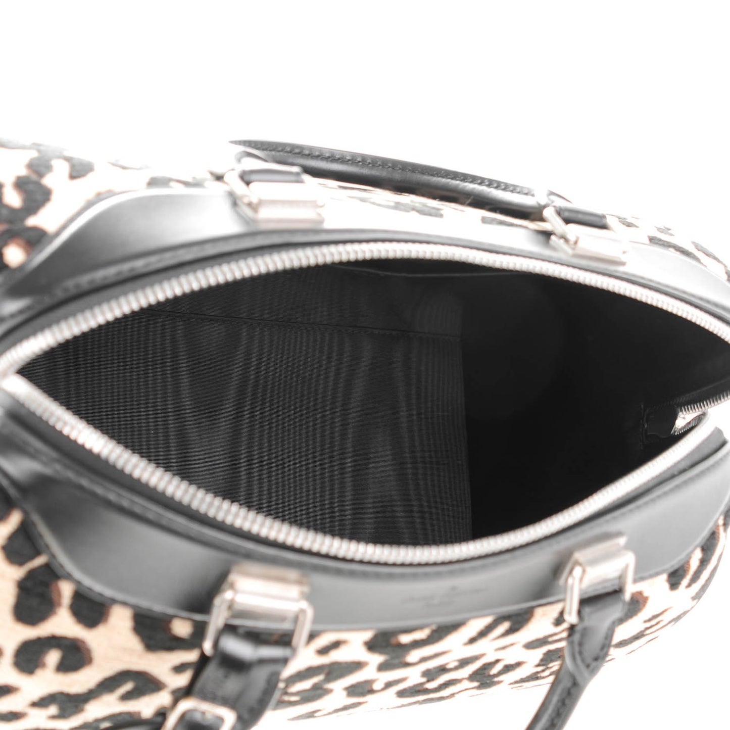 Jacquard Velvet Leopard Print Stephen Sprouse Speedy