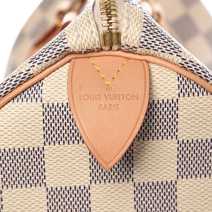 Louis Vuitton Damier Azur Speedy 25 6 of 8