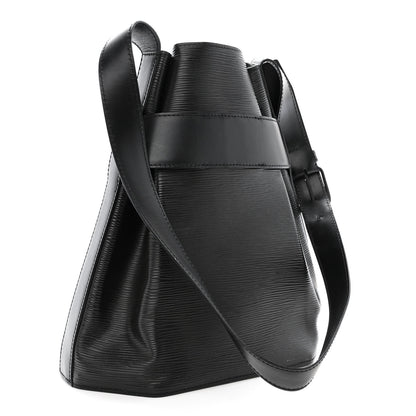Louis Vuitton Epi Sac D'Epaule Black 3 of 11