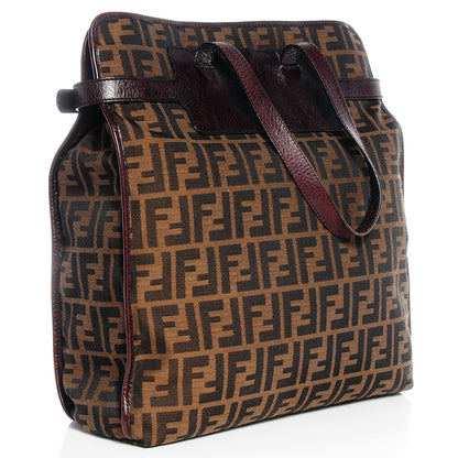 Fendi Zucca Shopper Tote Tobacco 3 of 10