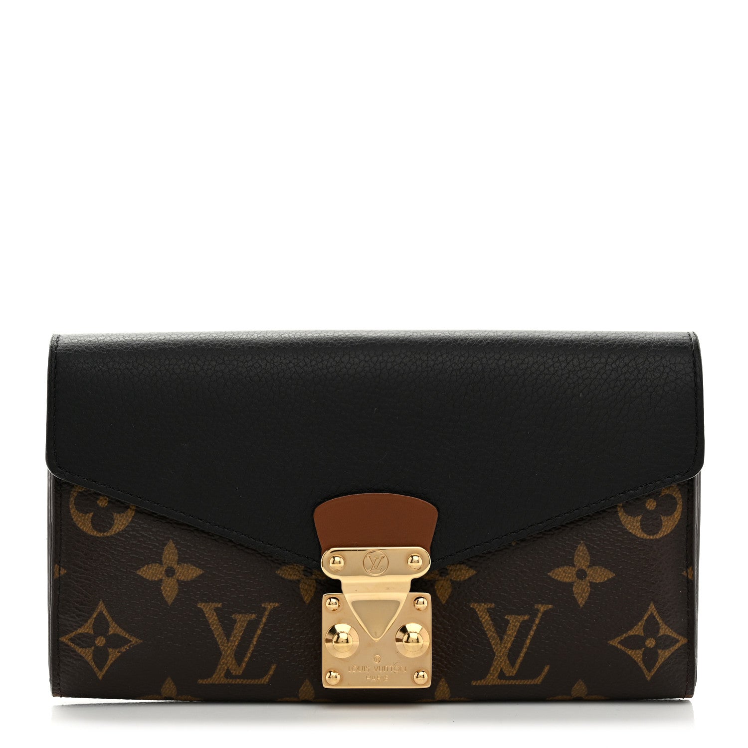Louis Vuitton Monogram Pallas Wallet Black 1 of 7