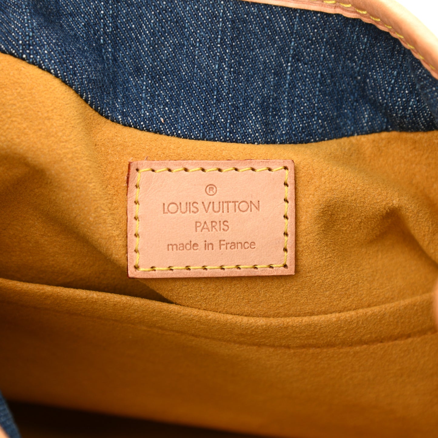 Monogram Denim Pleaty Blue