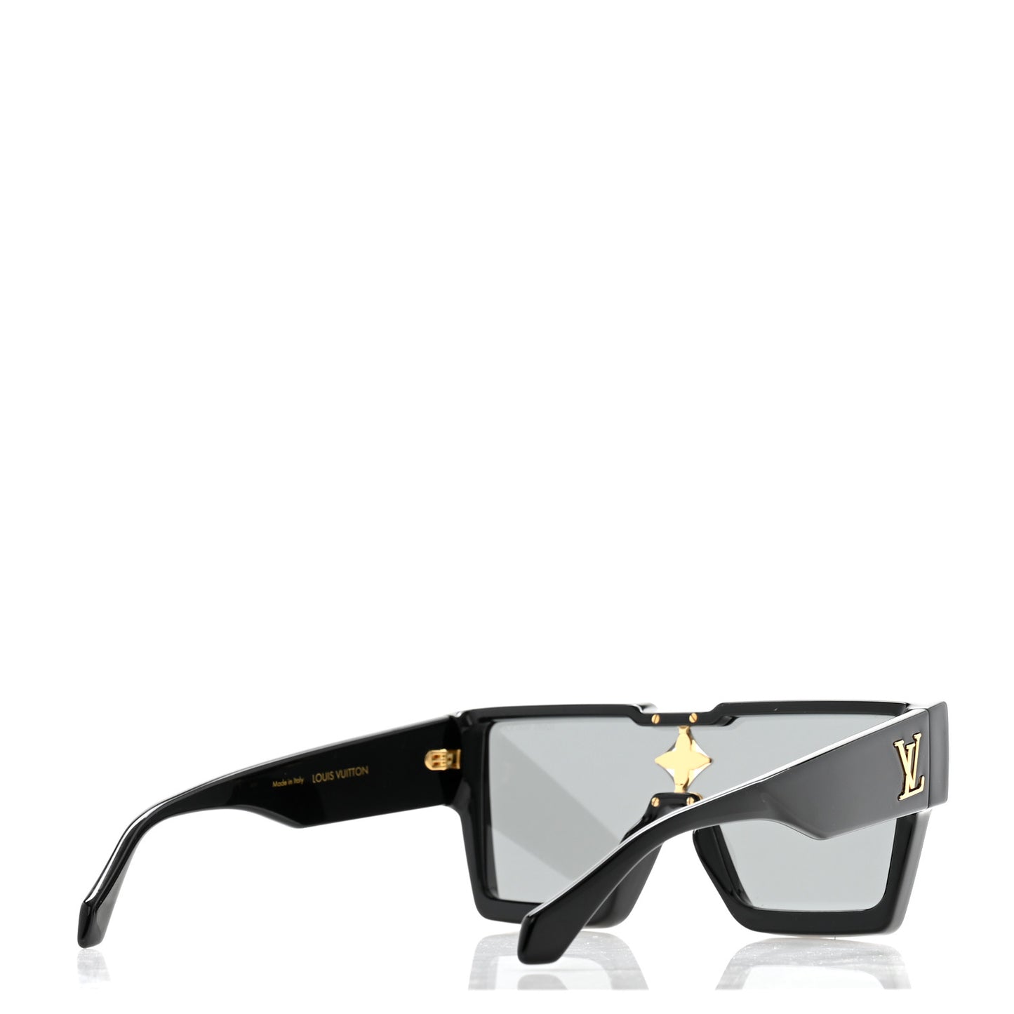 Acetate Swarovski Crystal Cyclone Sunglasses Z1578E Black