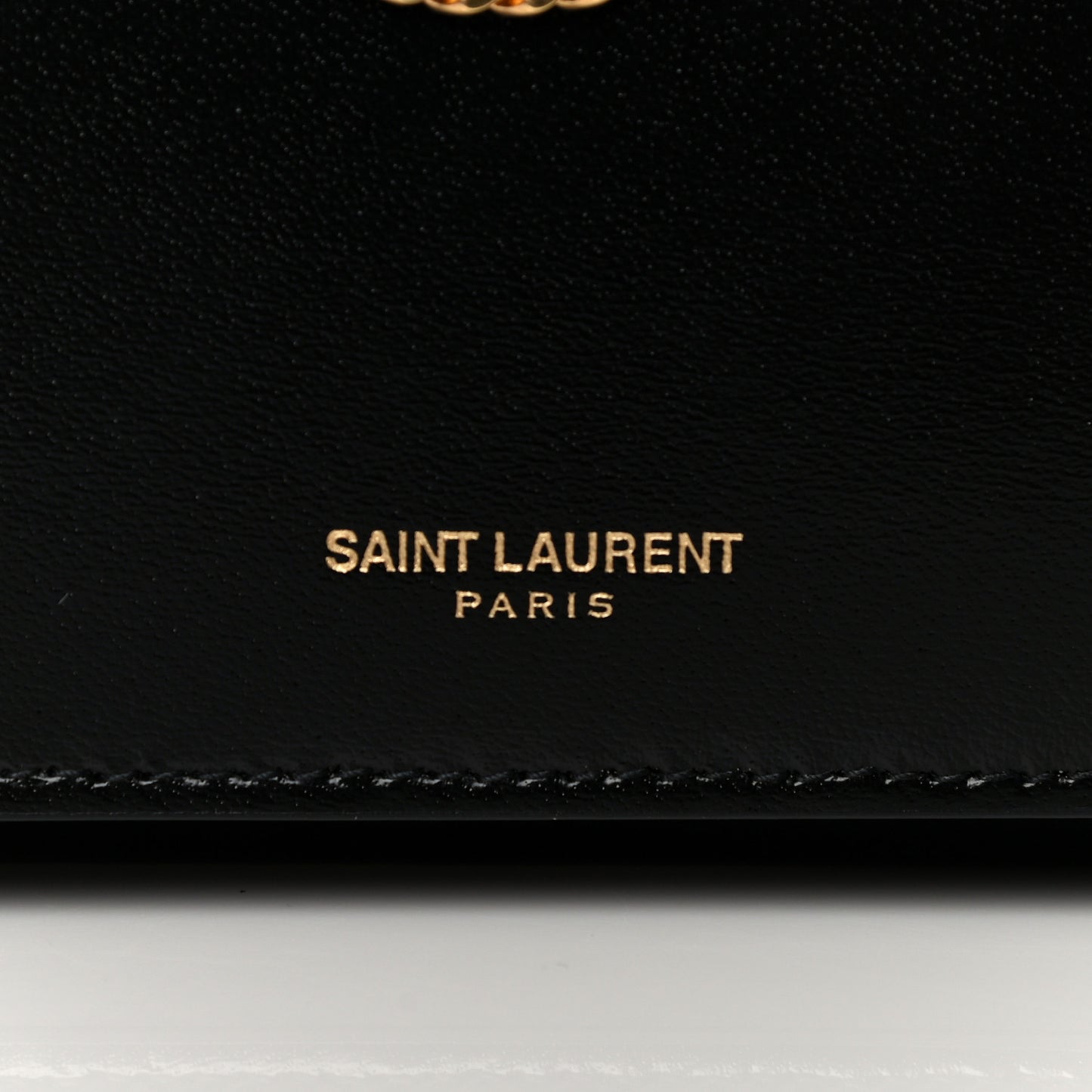 Smooth Calfskin Mini Paris Bag Black