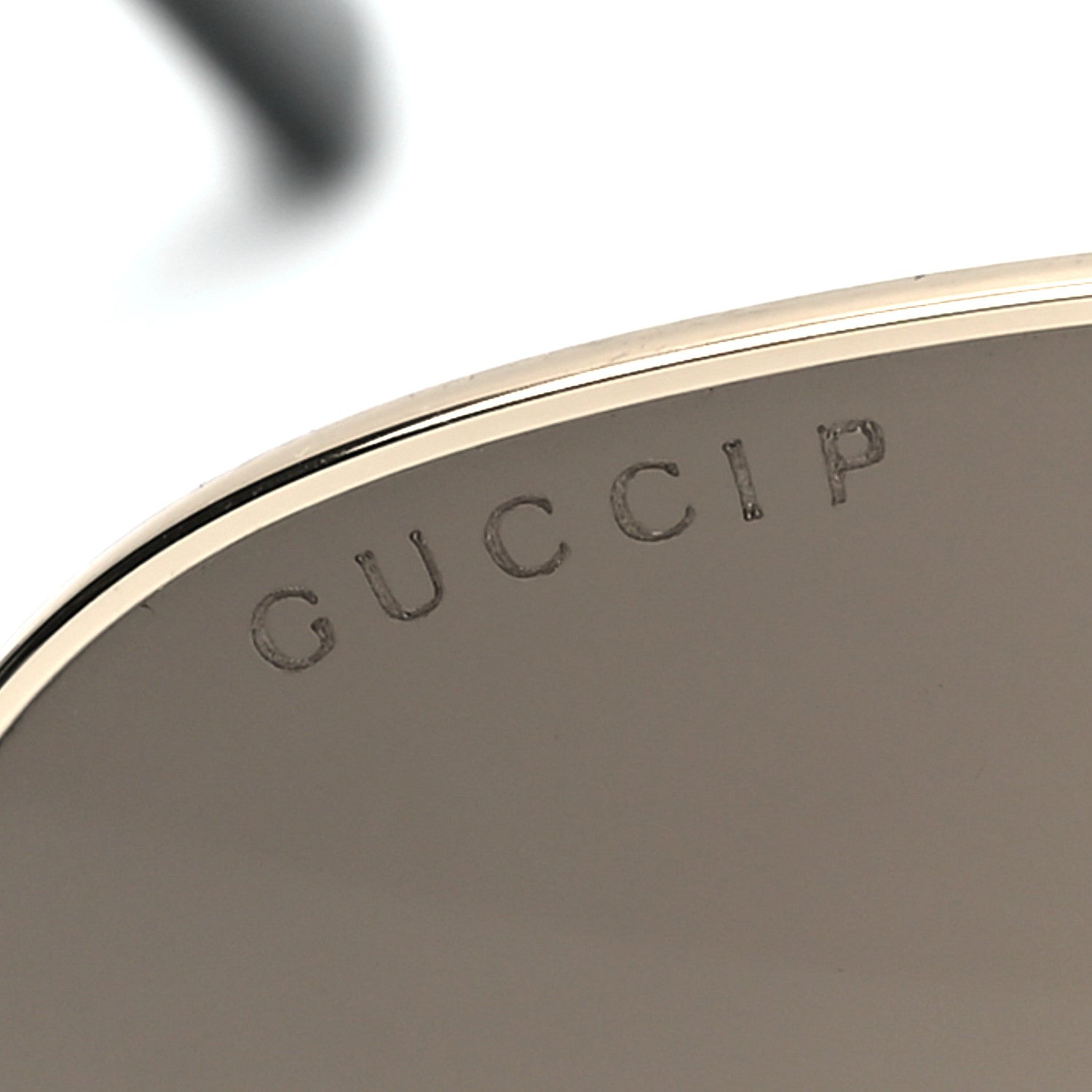 Gucci Acetate Aviator Sunglasses GG0388S Gold Tortoise 5 of 7