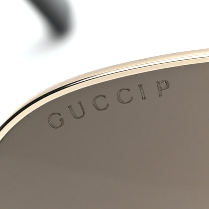 Gucci Acetate Aviator Sunglasses GG0388S Gold Tortoise 5 of 7