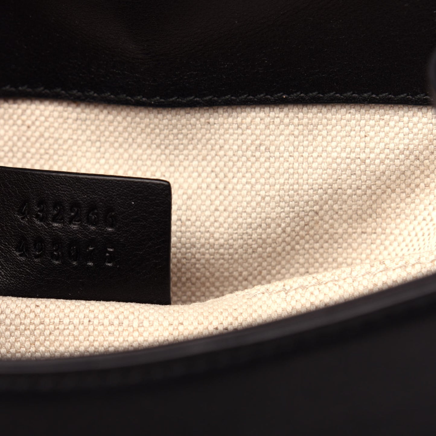 Calfskin Medium Malin Chain Backpack White Black Gold