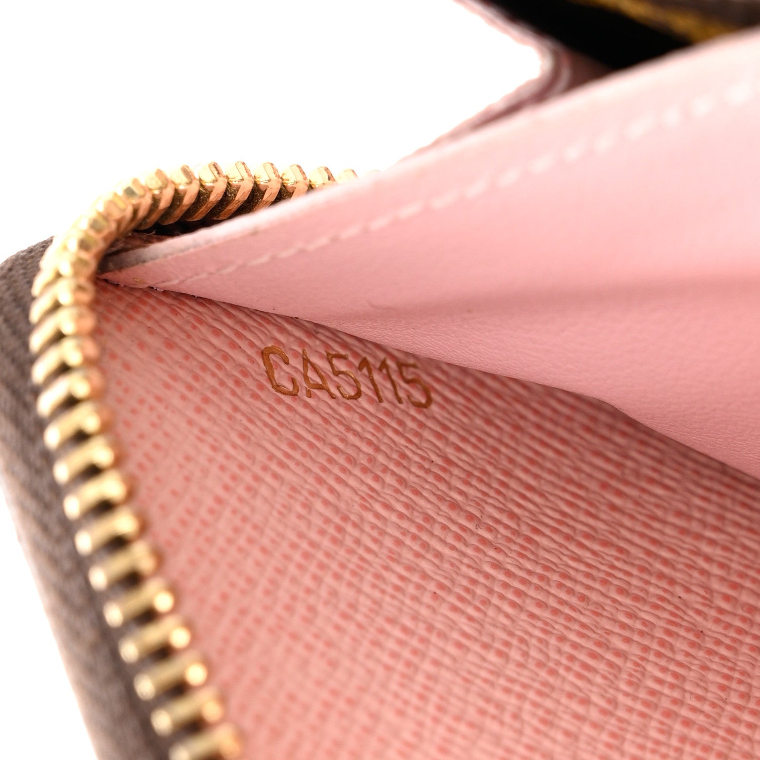 Louis Vuitton Monogram Clemence Wallet Rose Ballerine 7 of 7