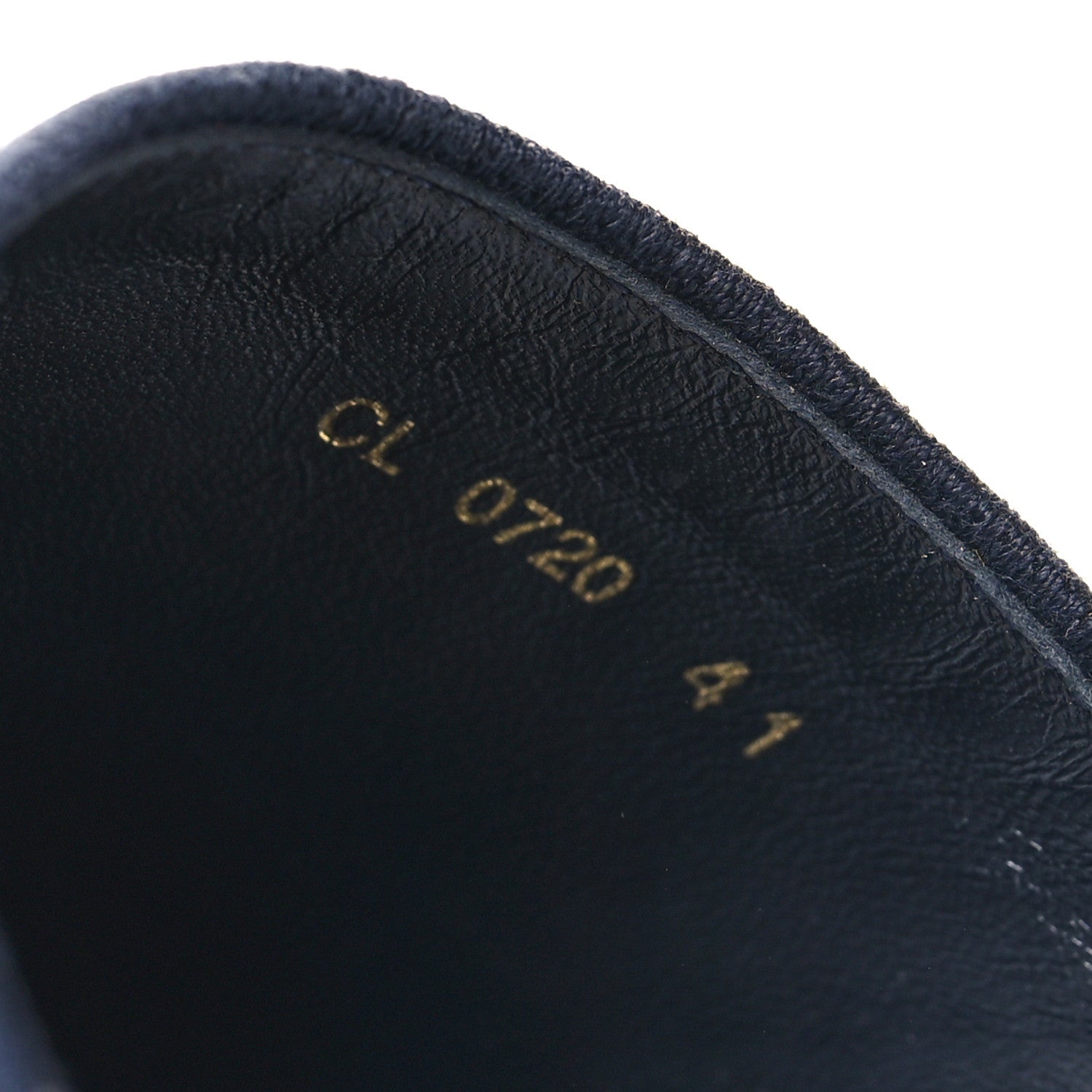 Christian Dior Oblique Embroidered Granville Espadrille 15mm Slippers 41 Deep Blue 6 of 9
