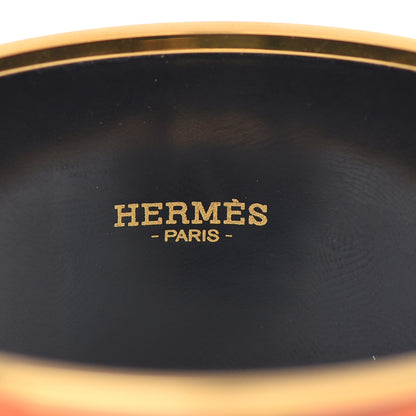 Hermes Enamel Printed Nouveau Rocabar Extra Wide Bracelet 65 4 of 4