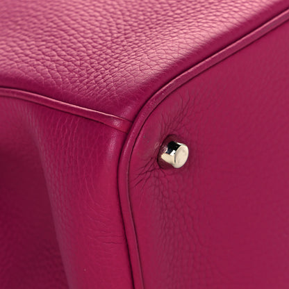 Christian Dior Bullcalf Large Diorissimo Bag Toxic Purple 11 of 12