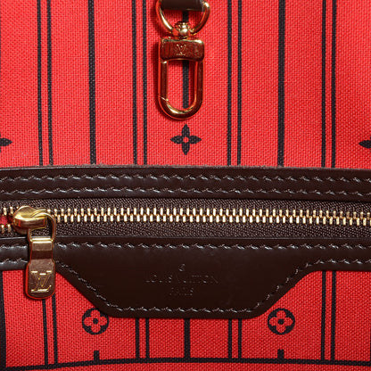 Louis Vuitton Damier Ebene Neverfull MM 6 of 8