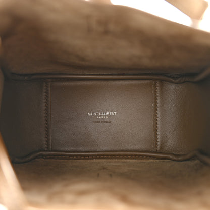 Saint Laurent Suede Baby Le 5 A 7 Hobo Golden Leaf Golden Leaf 5 of 13