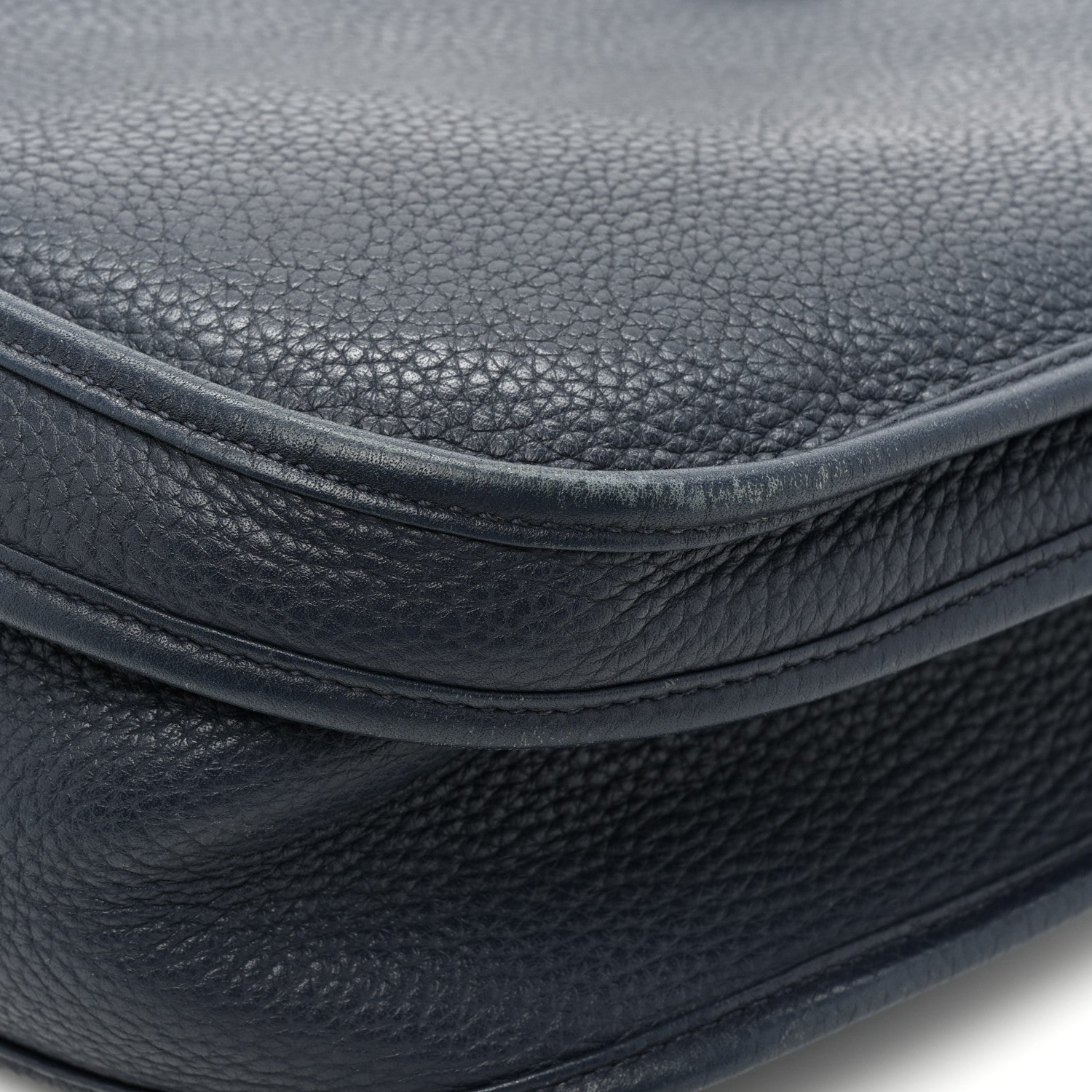 Hermes Taurillon Clemence Evelyne III GM Bleu Nuit 15 of 19
