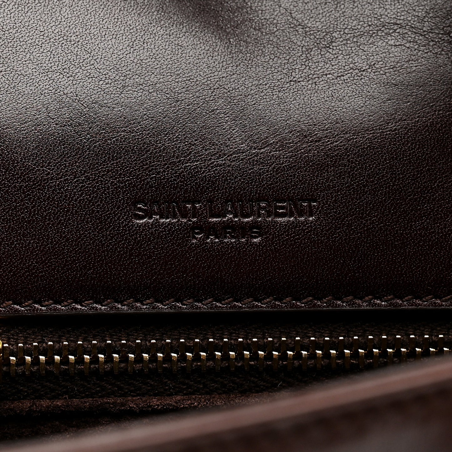 Calfskin Woven Monogram Medium Niki Chain Satchel Burnt Brown