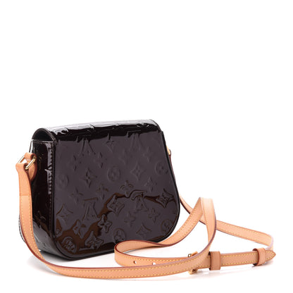 Louis Vuitton Vernis Bellflower PM Amarante 3 of 9