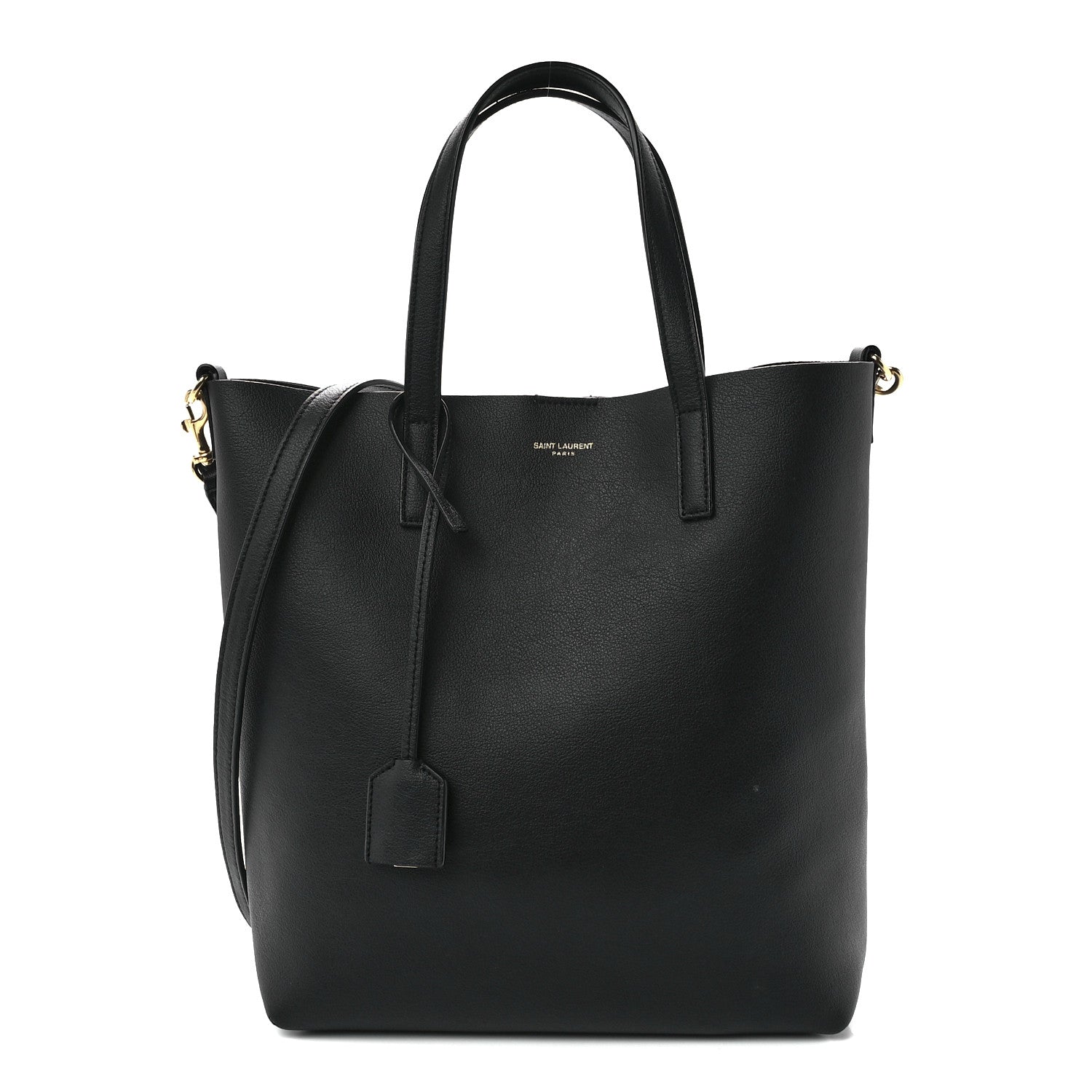 Saint Laurent Calfskin Toy Shopping Tote Black 1 of 12