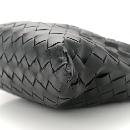 Bottega Veneta Calfskin Intrecciato Mini Hop Black 10 of 10