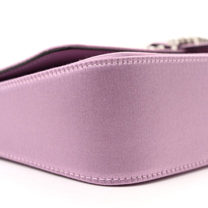Jimmy Choo Satin Crystal Cheri Shoulder Bag Mauve 8 of 10