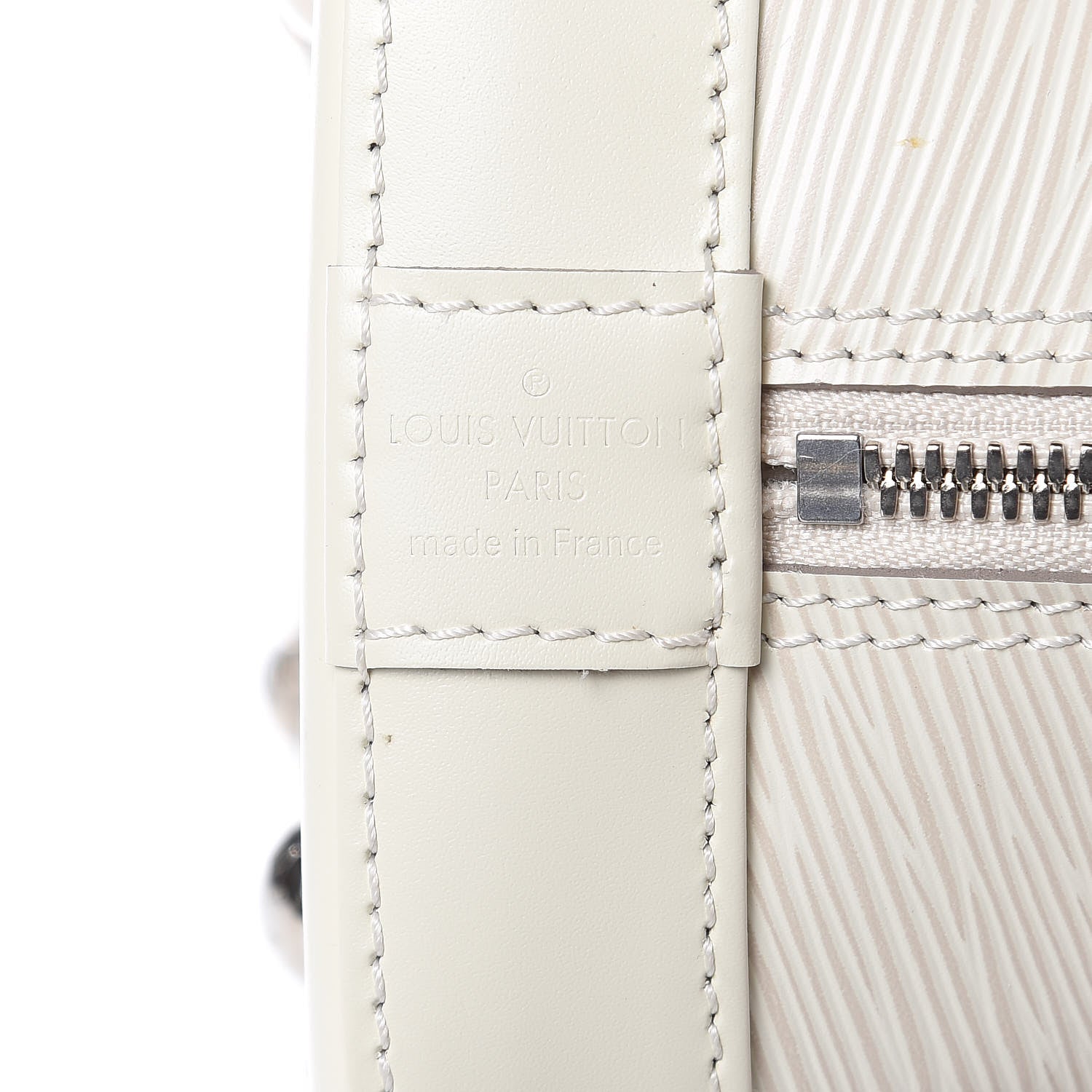 Louis Vuitton Epi Alma PM Ivory 8 of 8