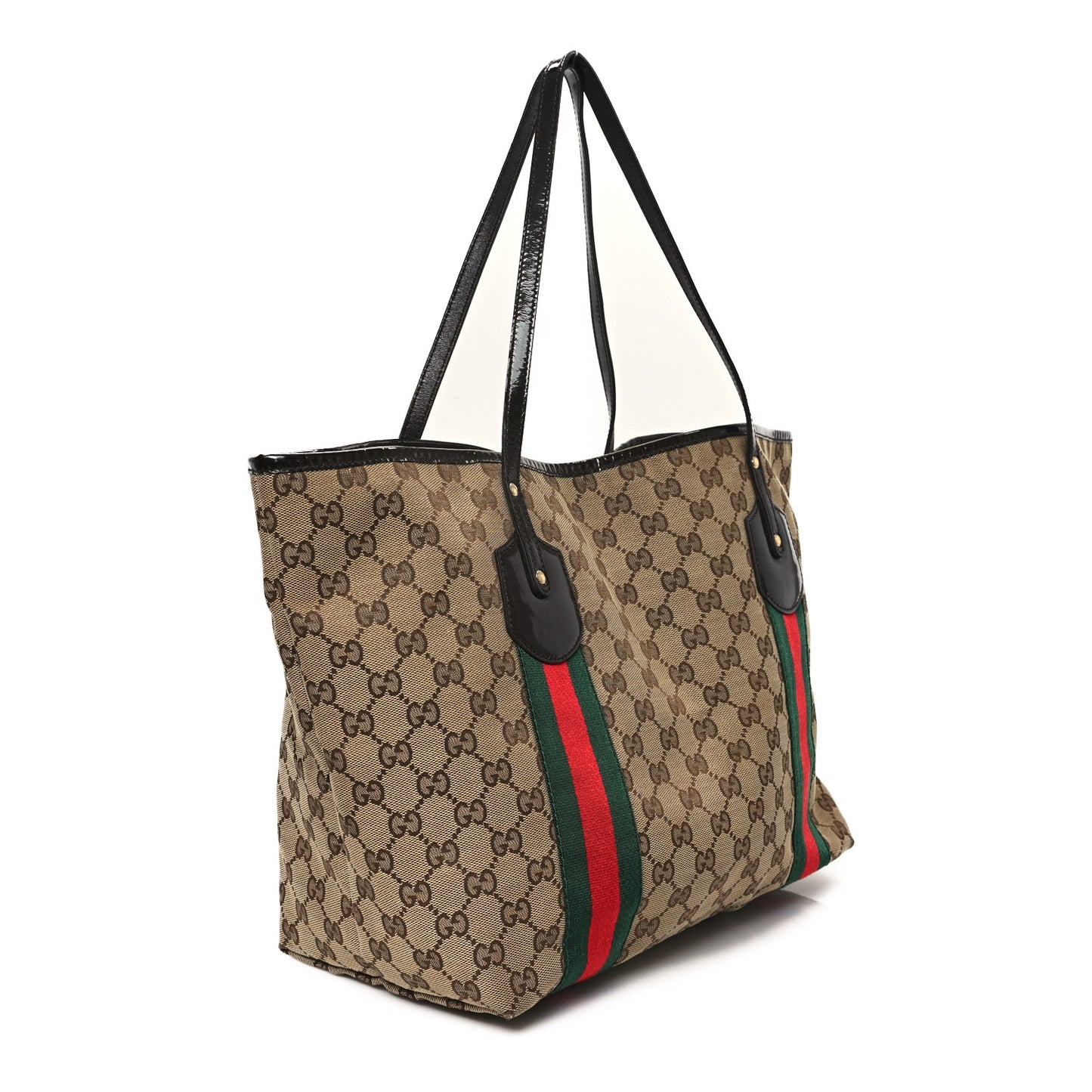 Monogram Web Large Jolie Tote Brown
