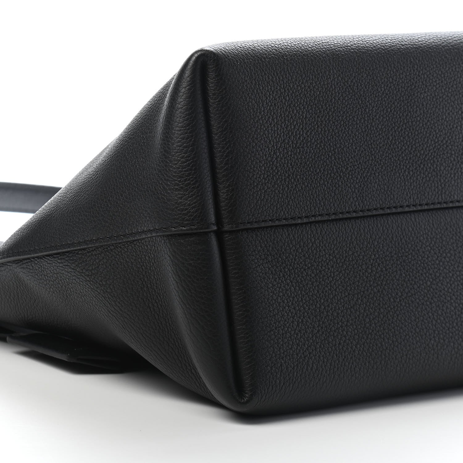 Louis Vuitton Calfskin Lockme Hobo Black 8 of 9