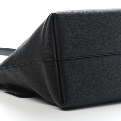 Louis Vuitton Calfskin Lockme Hobo Black 8 of 9