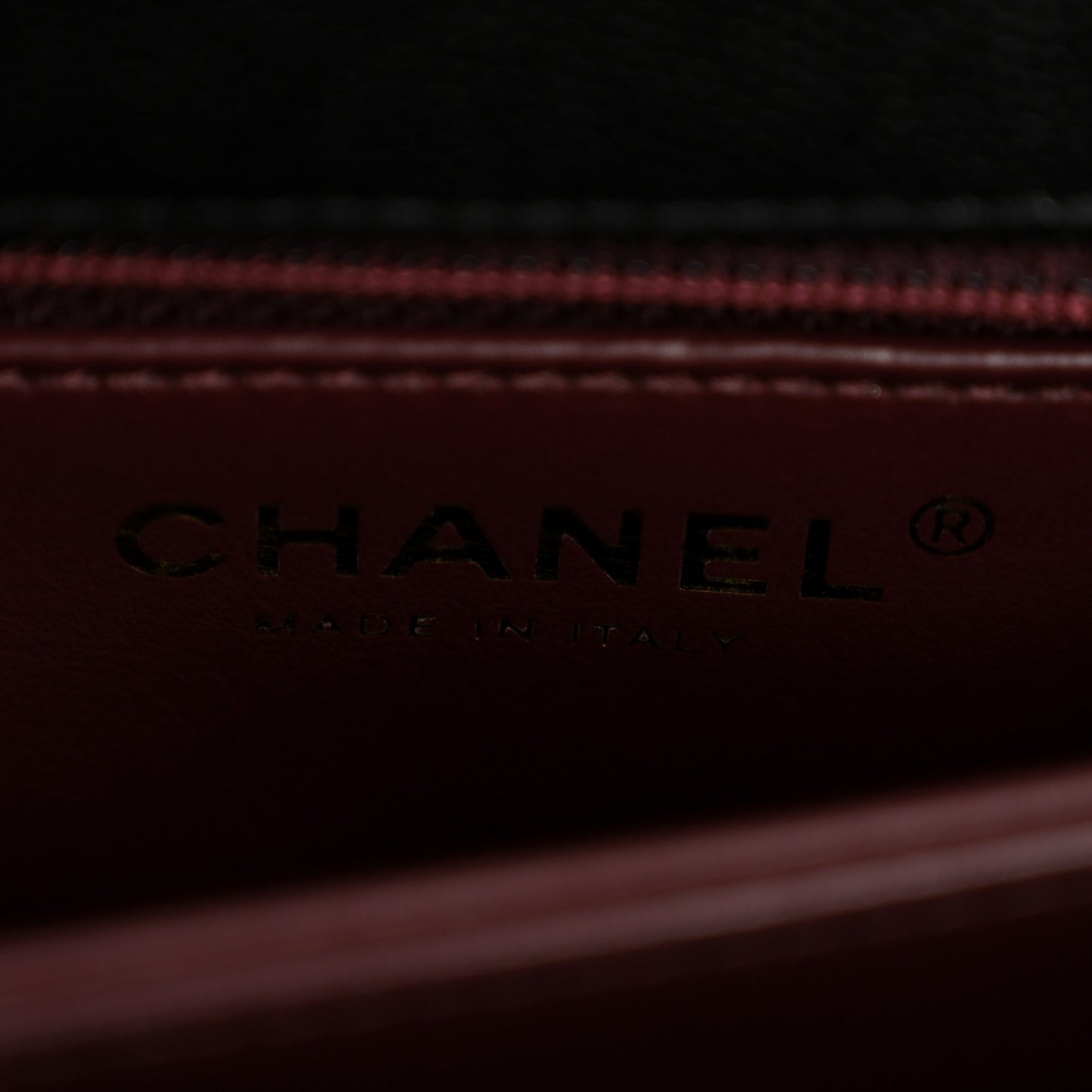 Caviar Quilted Mini Coco Handle Flap Black