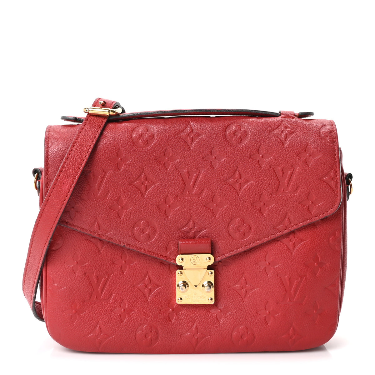 Louis Vuitton Empreinte Pochette Metis Cherry 1 of 9