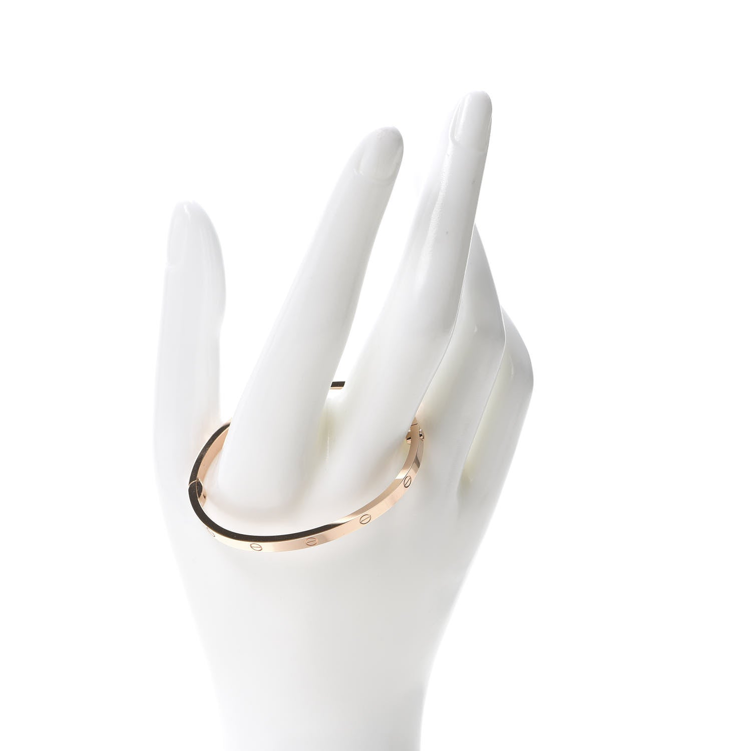 Cartier 18K Pink Gold Small LOVE Bracelet 15 2 of 5