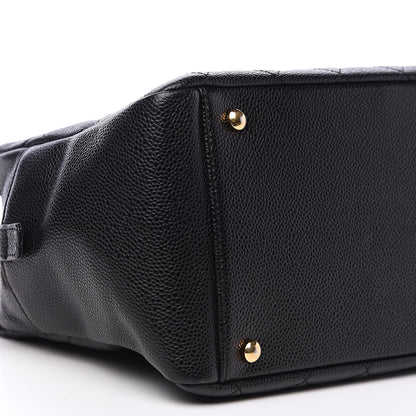 Chanel Caviar Quilted Petit Timeless Tote PTT Black 7 of 9