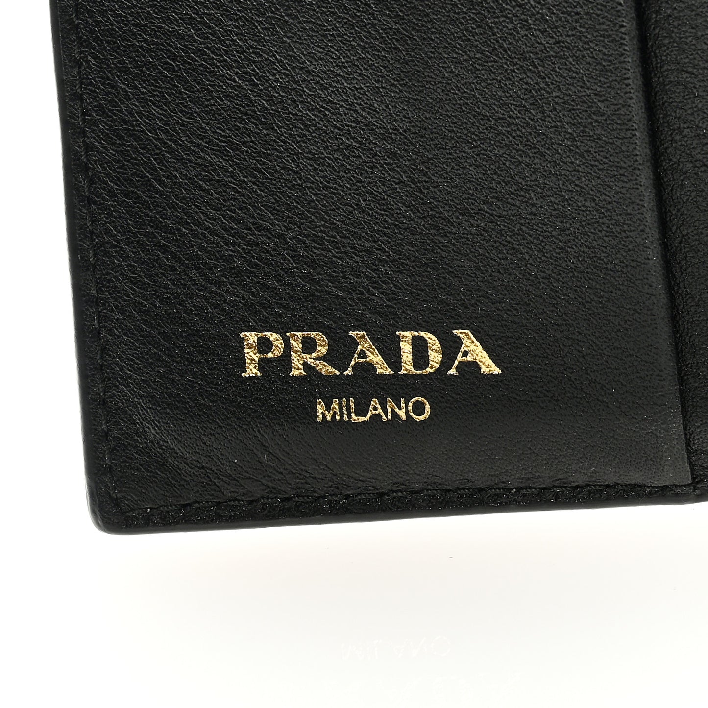 Vitello Move Tri-Fold Compact Wallet Black