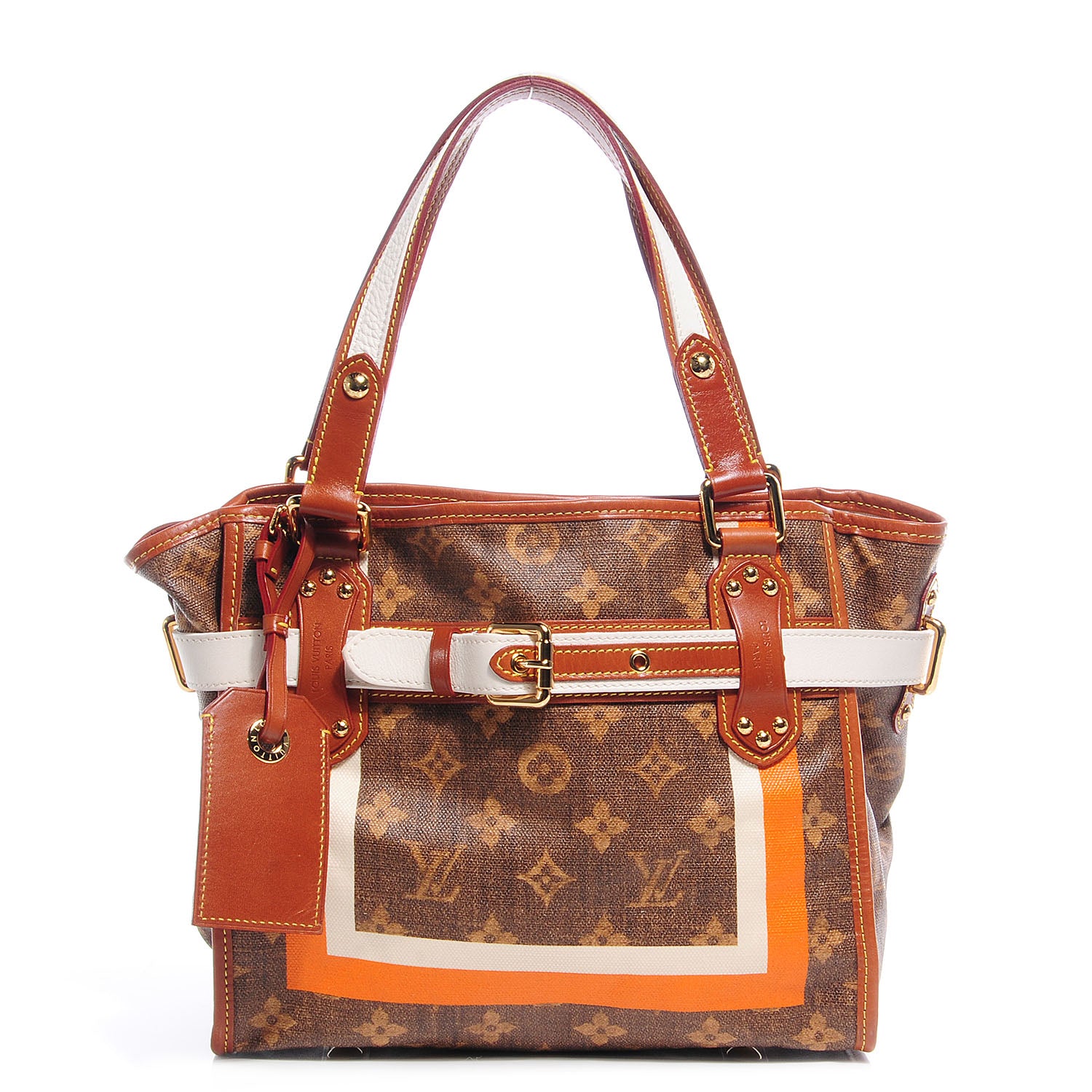 Louis Vuitton Monogram Rayures Tisse Sac PM 1 of 7