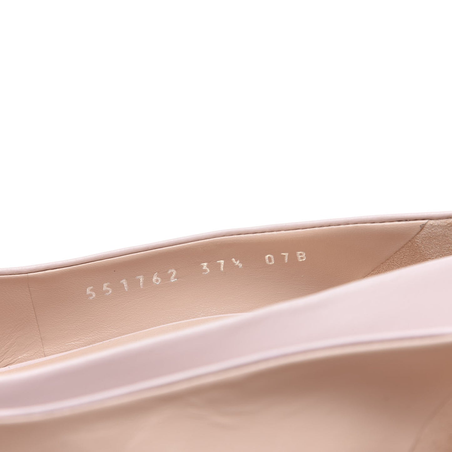 Nappa Bow High Heel Pumps 37.5 Light Powder Pink
