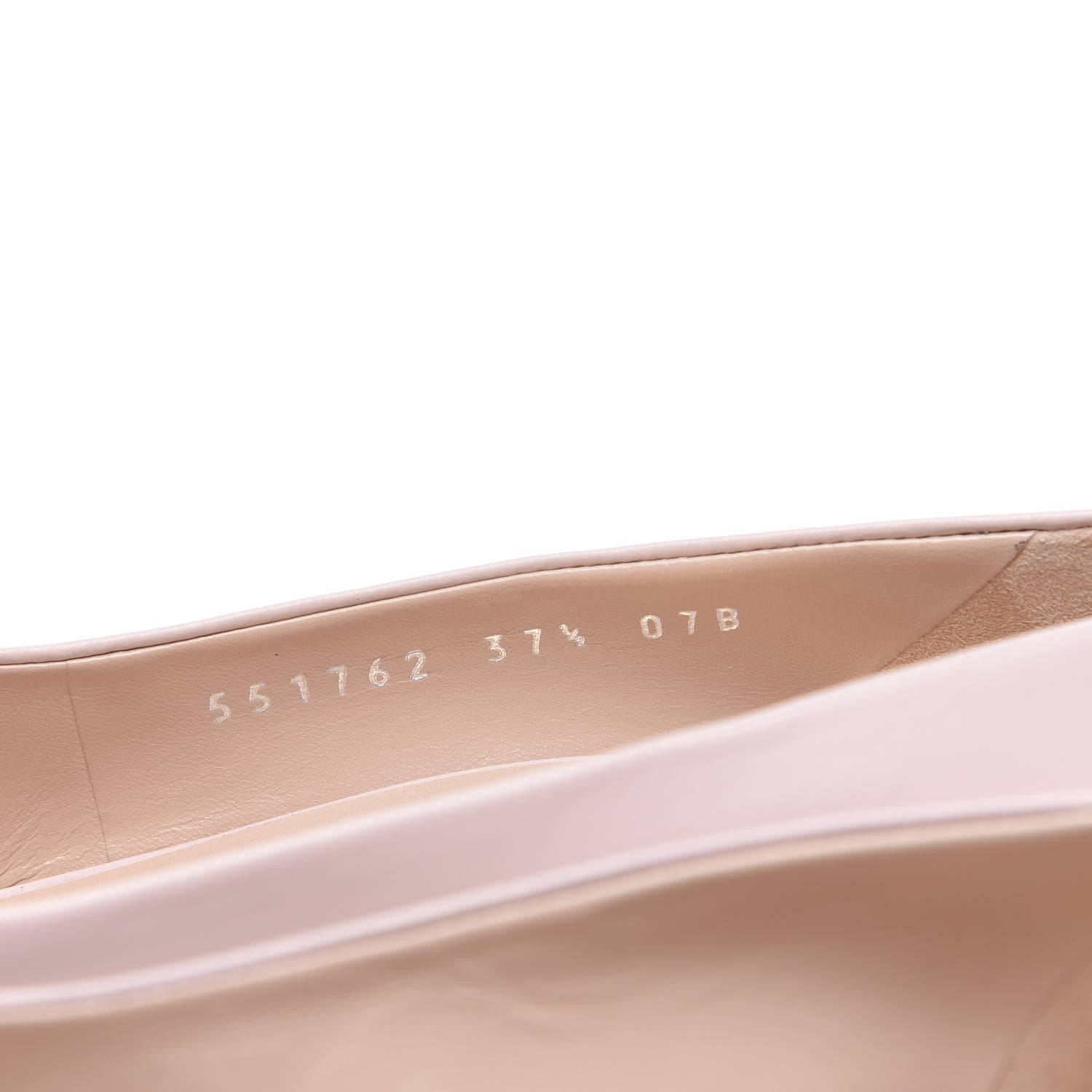 Gucci Nappa Bow High Heel Pumps 37.5 Light Powder Pink 10 of 11