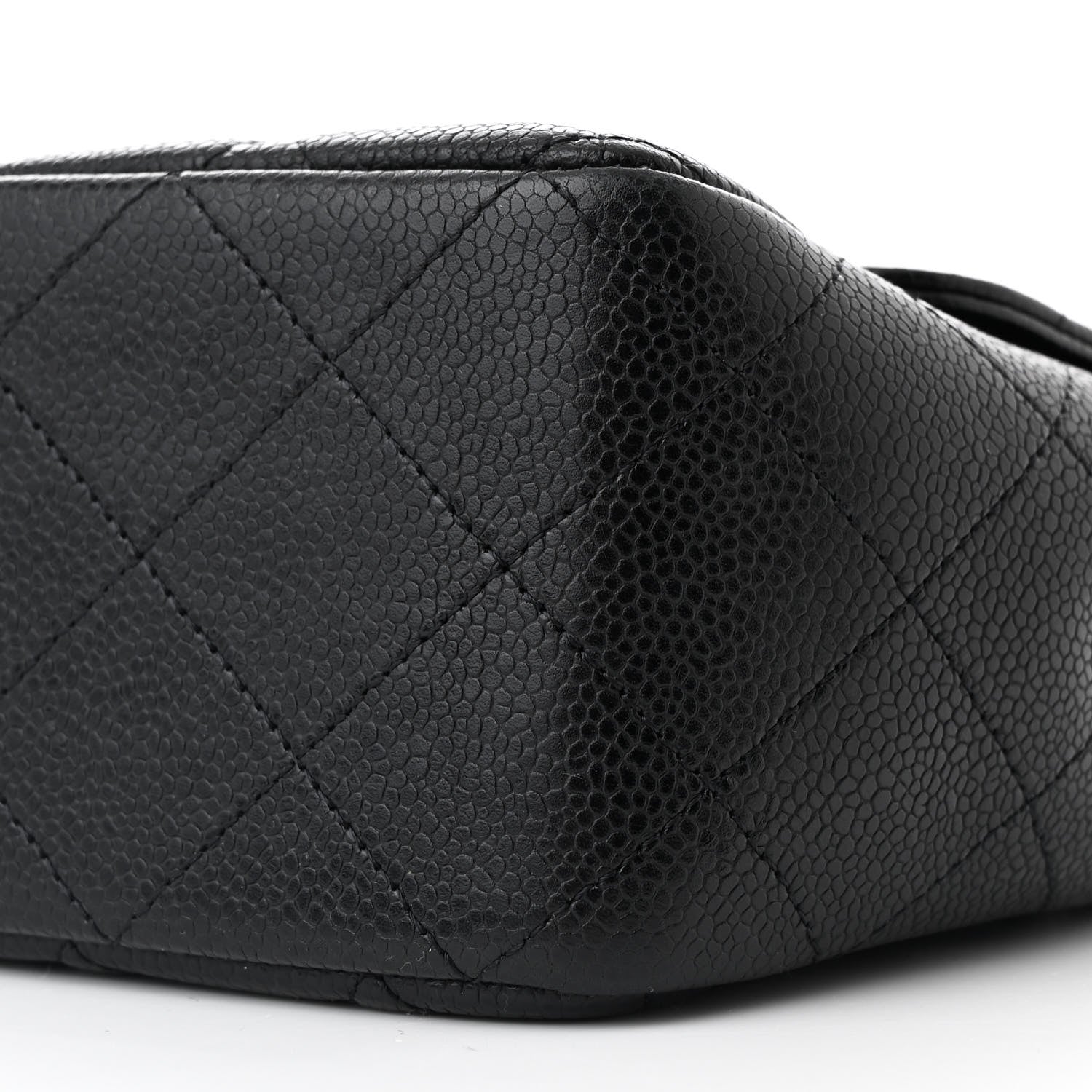 Chanel Caviar Quilted Jumbo Single Flap Black 10 of 11