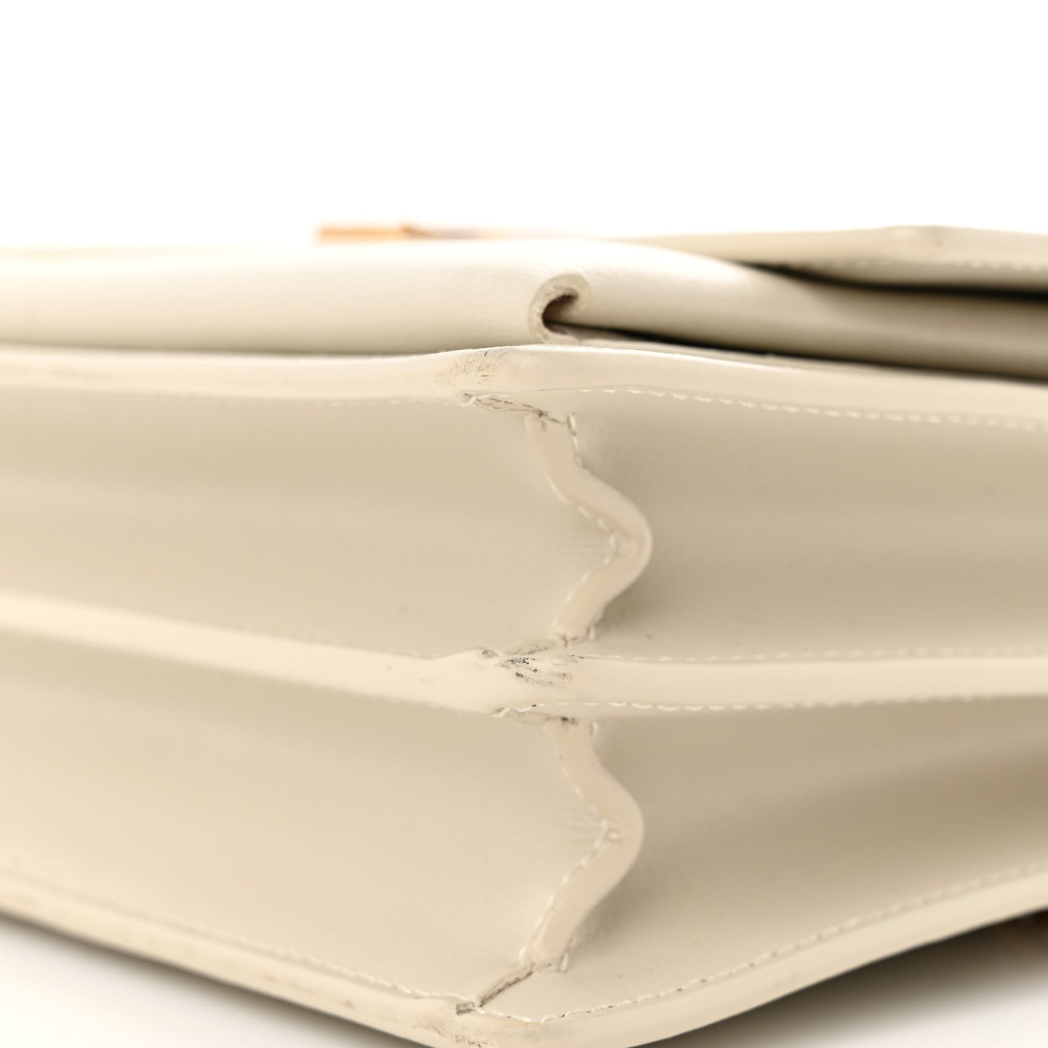 Saint Laurent Calfskin Medium Monogram Sunset Crema Soft 12 of 13
